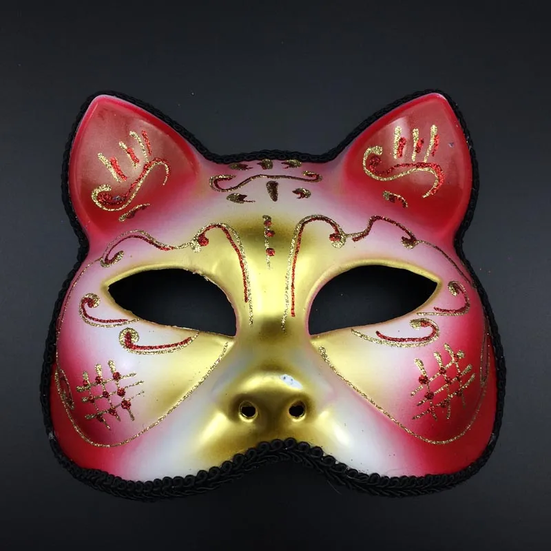 New Party Masks Luxury Cat Masks Half Face Sexy Woman Mask Cosplay Venetian  Masquerade Party Masks Novelty Gift From Calytao, $2.22